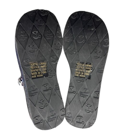Chocolaticas Hot Chocolate Designs Double Cream Pagan Spirit Mary Janes SZ 5 NWT - Picture 7 of 7